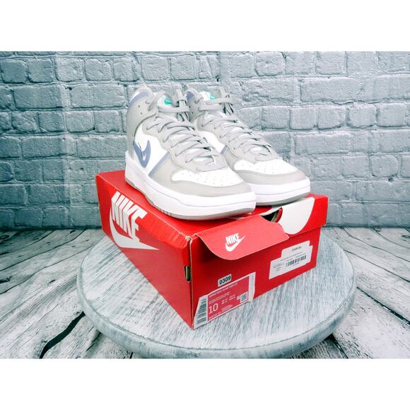 Nike Dunk High Up Sail/Iron Purple-College Grey Men	8.5 Women 10 New In Box - Picture 1 of 13